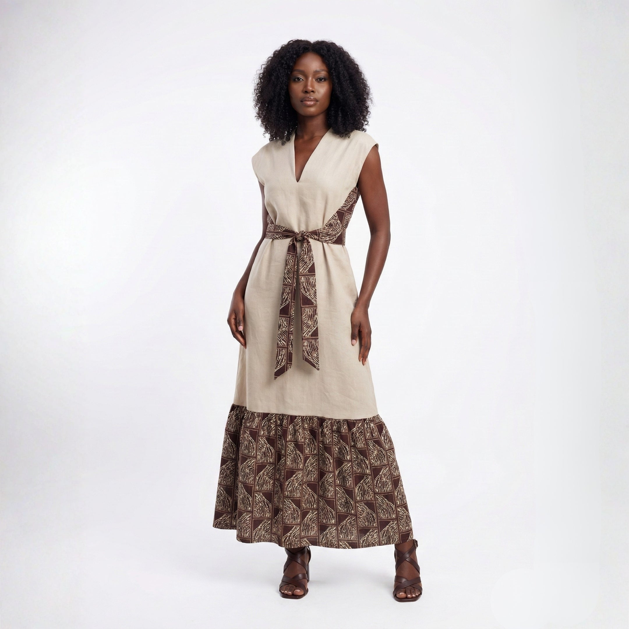 Vestido Mosaico Terroso