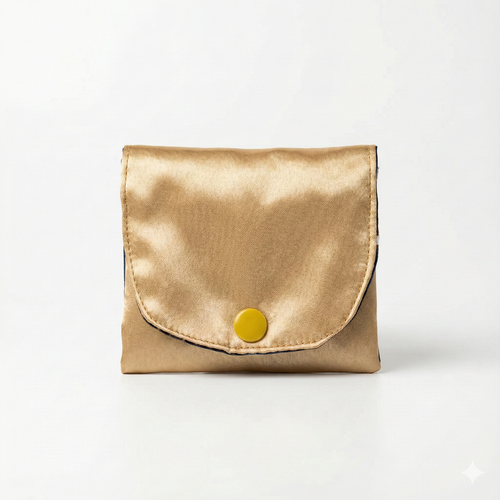 Compact Wallet with African Print