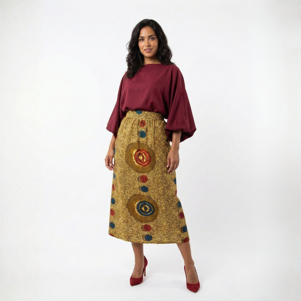 Conjunto Mosaico Carmesim